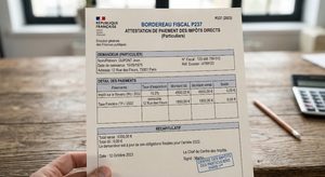 Lire la suite à propos de l’article Bordereau fiscal P237 : délai d’obtention et validité